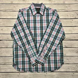 Paul Fredrick Long Sleeve Dress Shirt Classic Fit